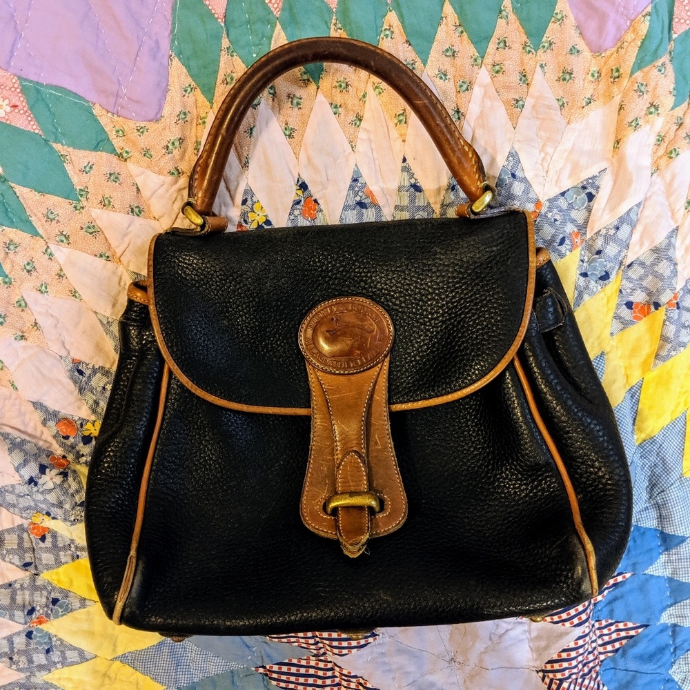 Dooney & Bourke Navy RARE VINTAGE handbag